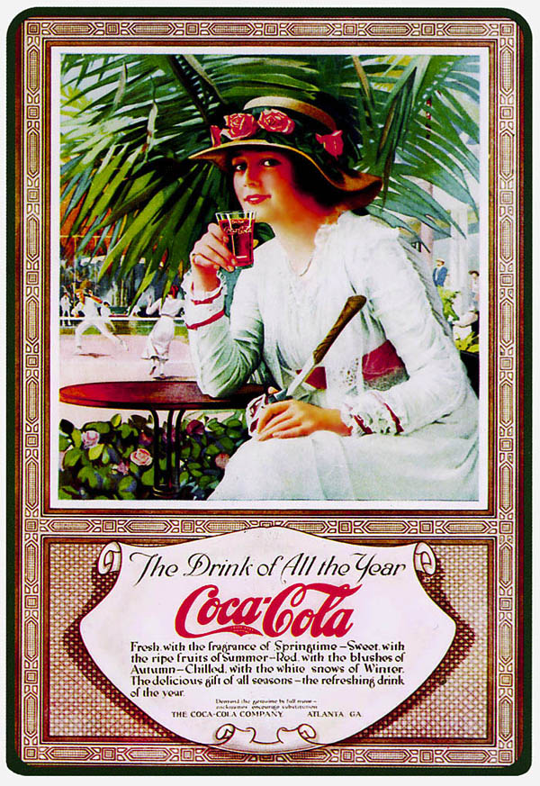 Cool Marketing Business Stuff Coca Cola Advertising Timeline
