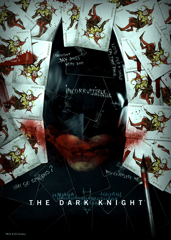 Recreating The Dark Knight Poster