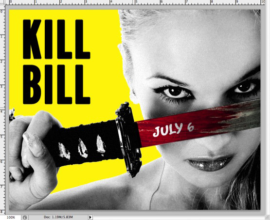 Create a Kill Bill Style Movie Poster in Photoshop