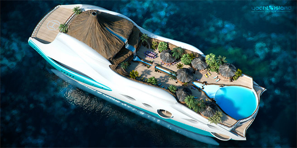 Amazig Island-Tropical Island Paradise Yacht