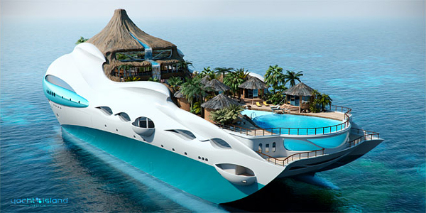 Amazig Island-Tropical Island Paradise Yacht