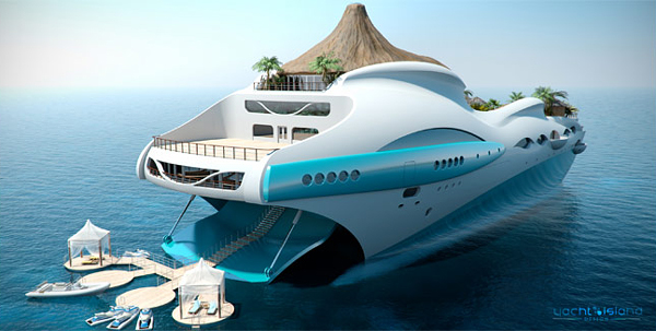 Amazig Island-Tropical Island Paradise Yacht