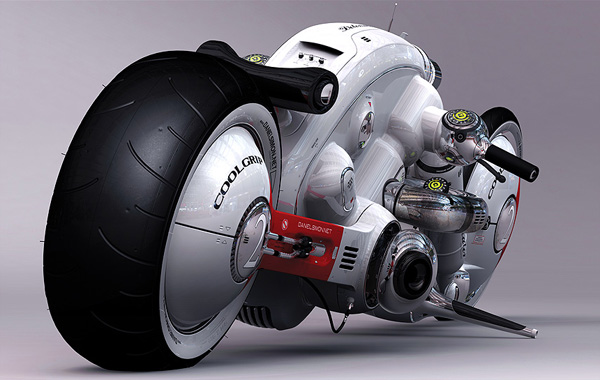 futuristic bike