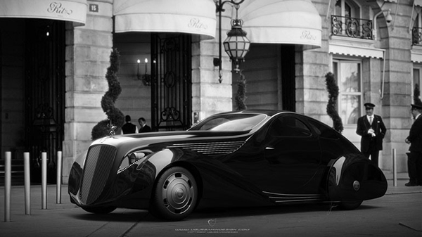 luxury car