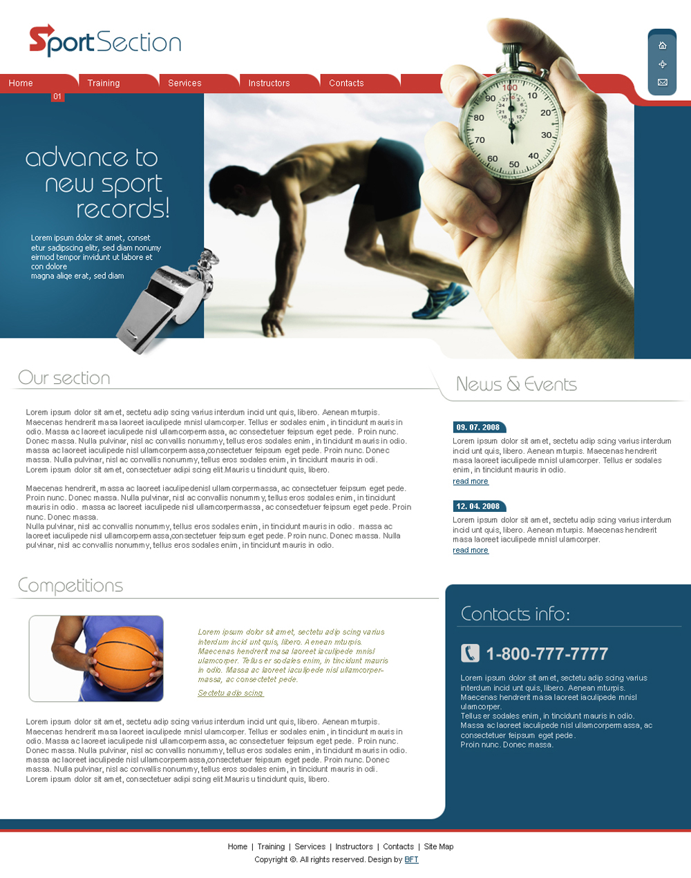 20 Best Free Sport Templates