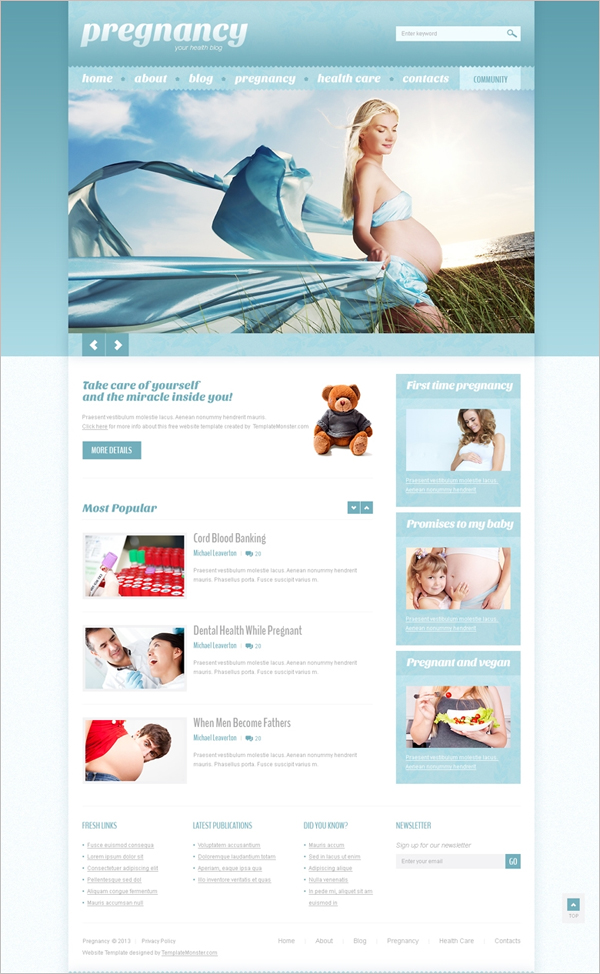 free health wordpress theme