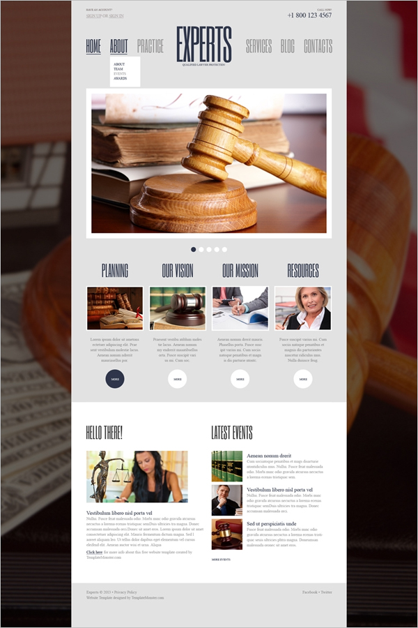 free law wordpress theme