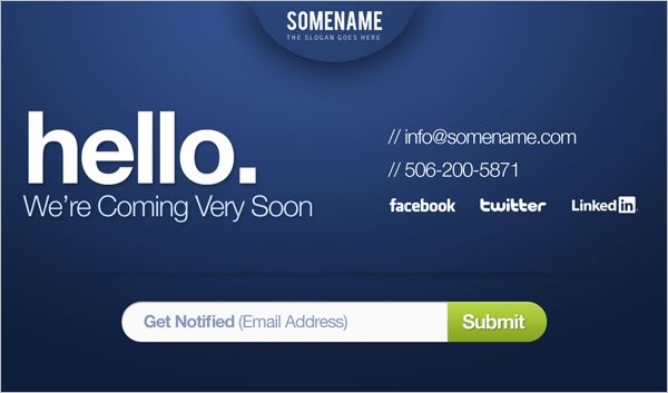 30 best free coming soon under construction templates