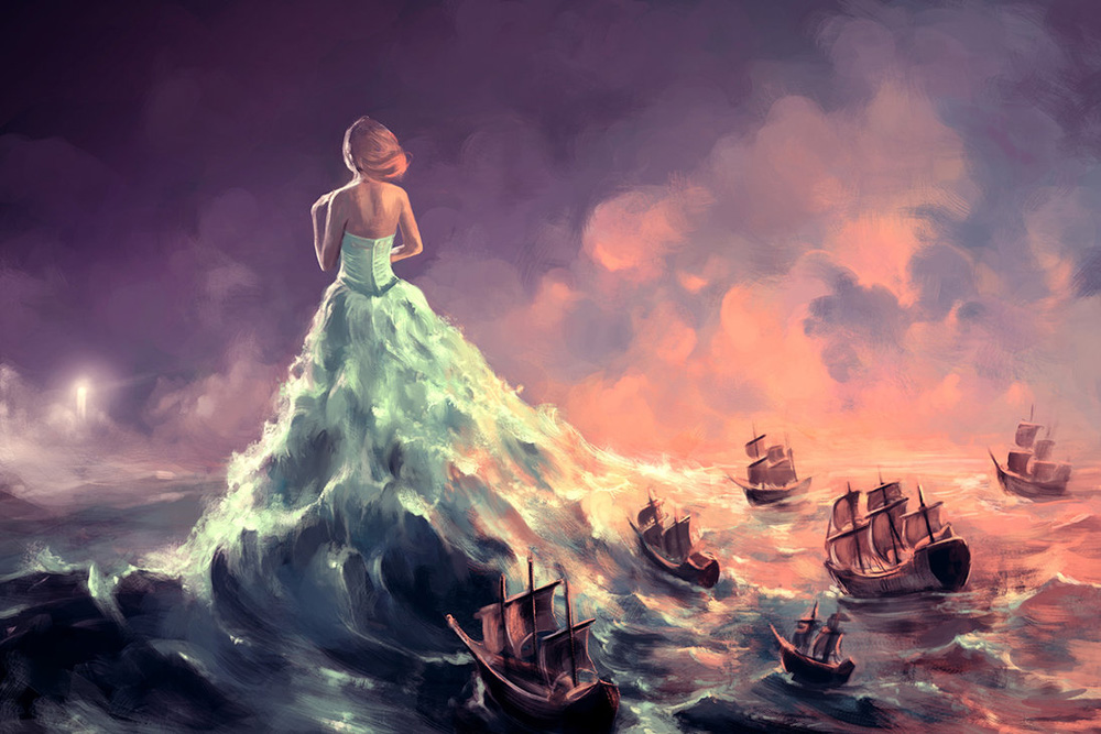 Calypso - 2013 painting by Cyril Rolando