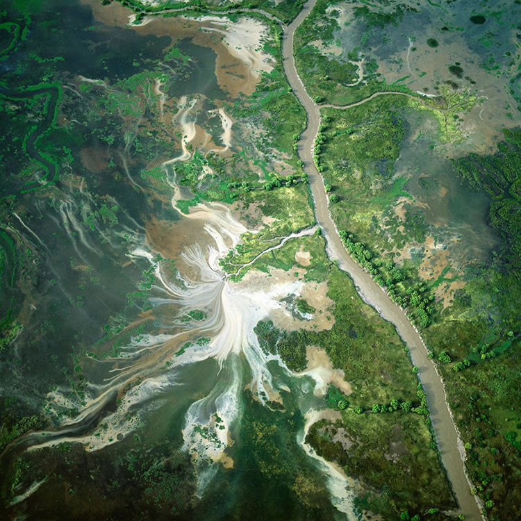 دیافراگم: توپوگرافی / تصاویر زیبای زمین از دید پرنده