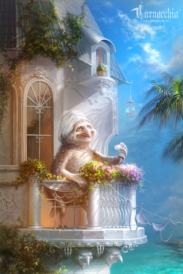 Cornacchia's fairytale artworks