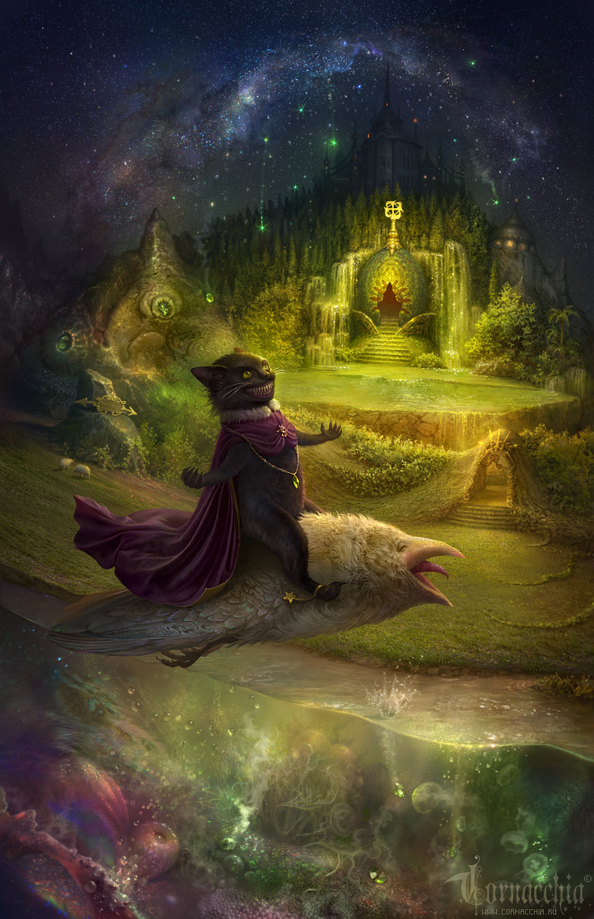 Cornacchia's fairytale artworks