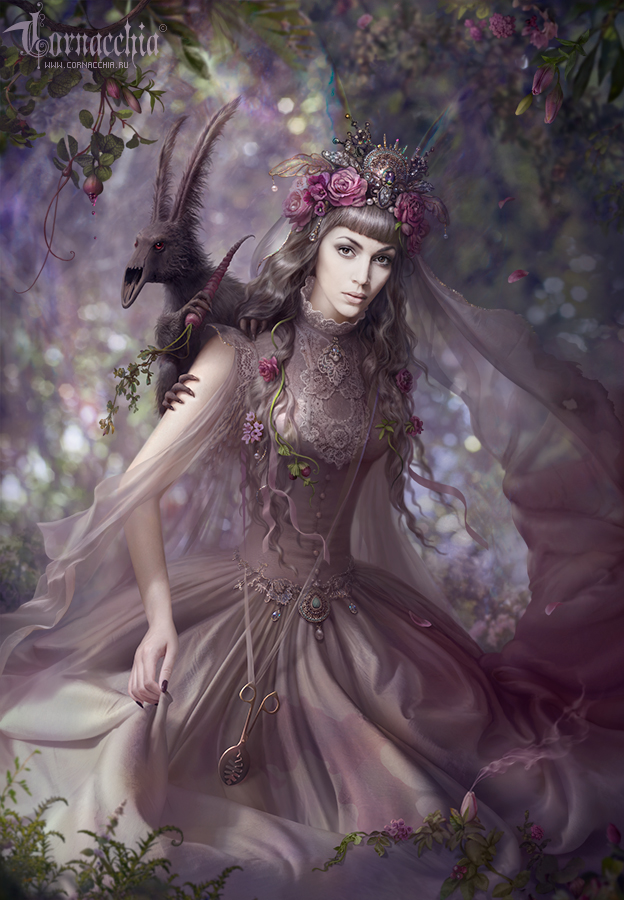 Cornacchia's fairytale artworks