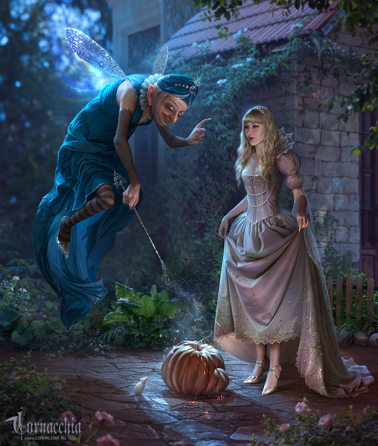 Cornacchia's fairytale artworks