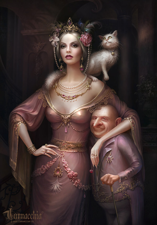 Cornacchia's fairytale artworks