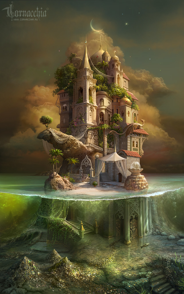 Cornacchia's fairytale artworks
