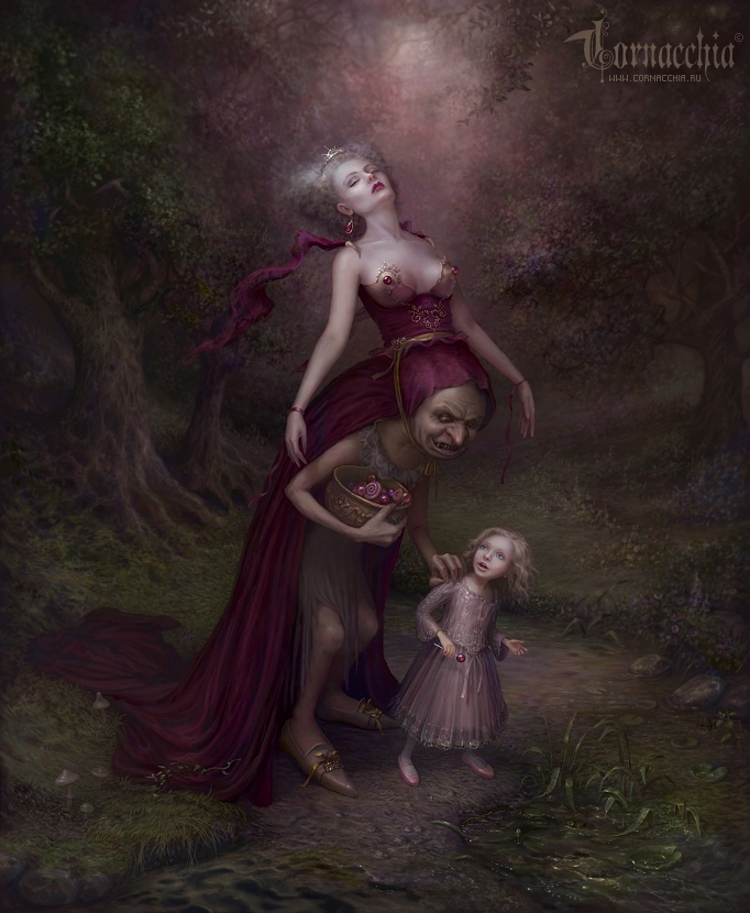 Cornacchia's fairytale artworks