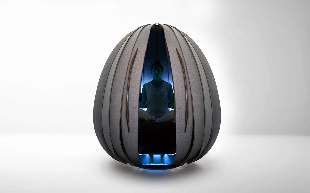 Open Vessel – Meditation Cocoon Chair