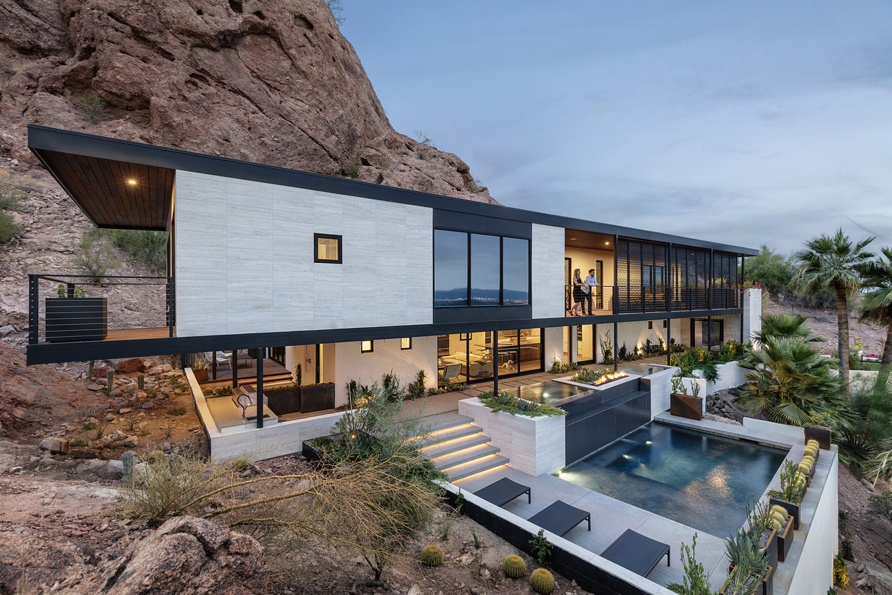 Red Rocks Residence – Modern Mountain House With a Pool