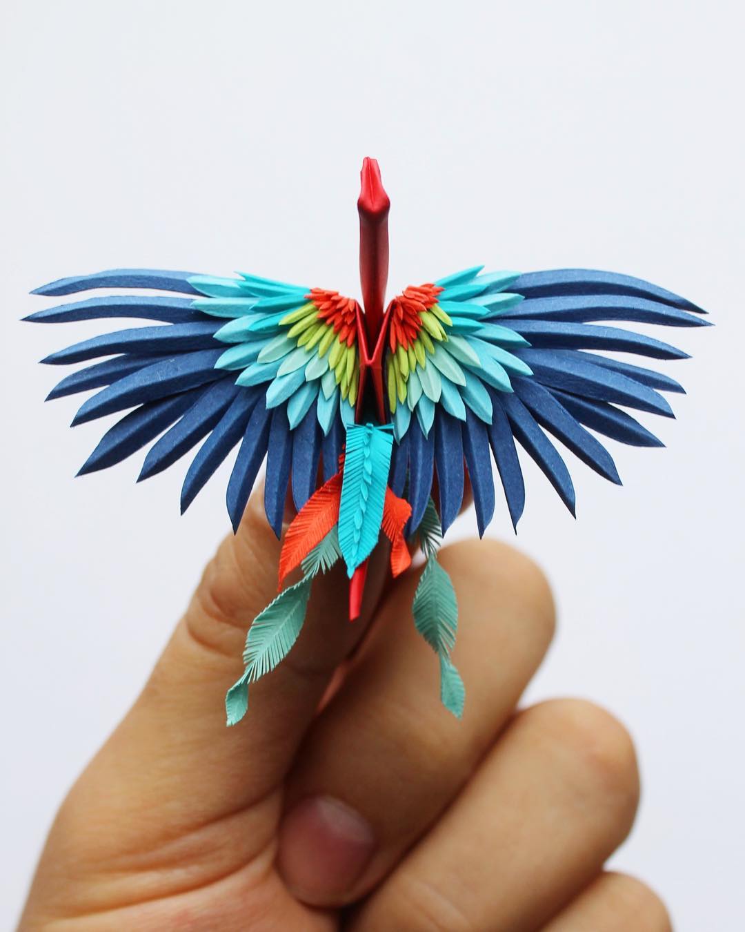 Paper Crane Origami By Cristian Marianciuc