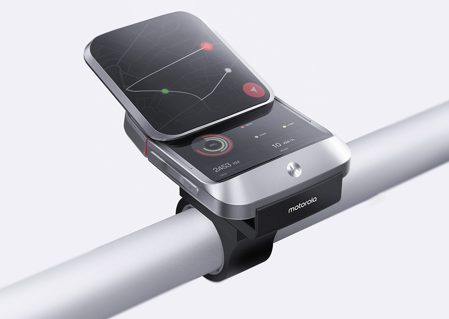 New Slide Motorola Smartwatch With Dual Screens