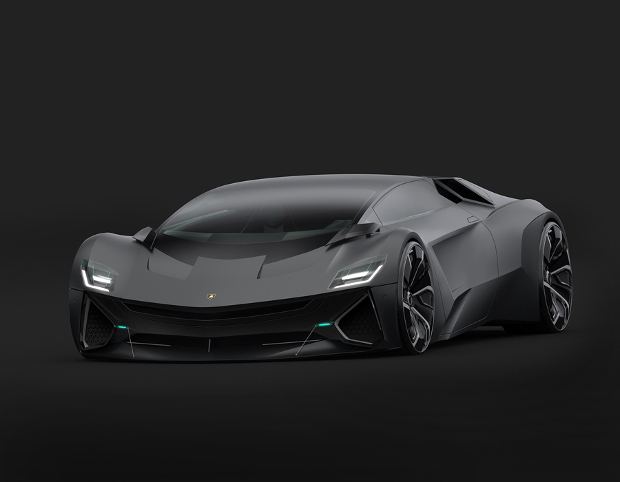 New Lamborghini Concept Car Vega by Grigory Butin