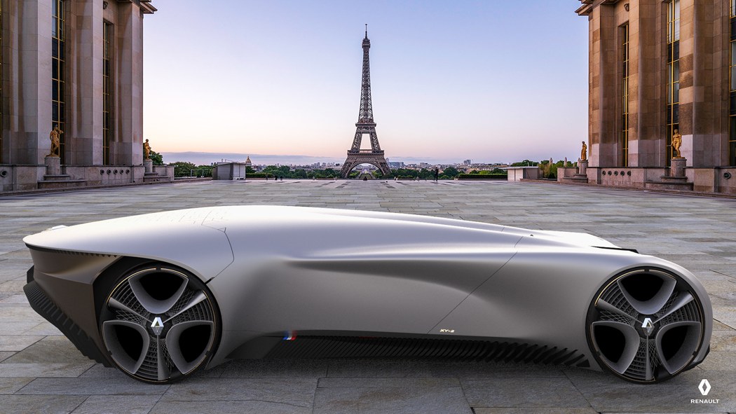 Futuristic Concept Car Renault Project XY-2 by Hawon Jang