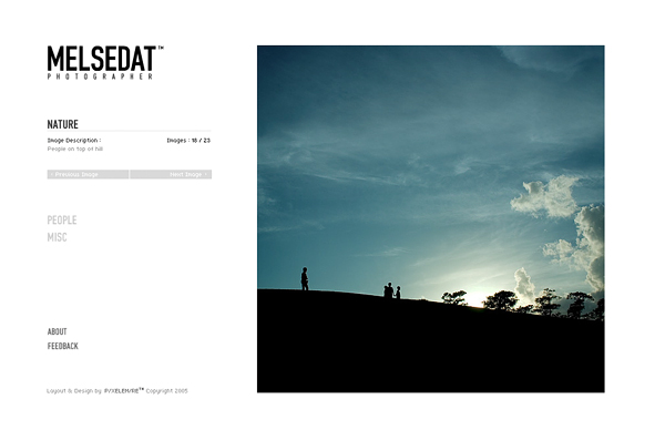 light minimalistic website designs