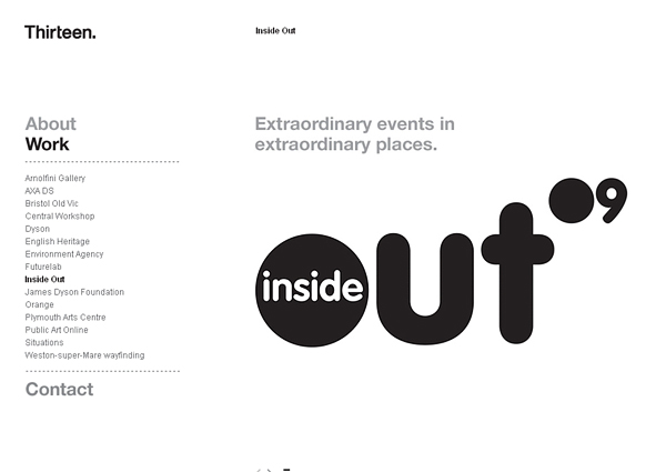 light minimalistic website designs