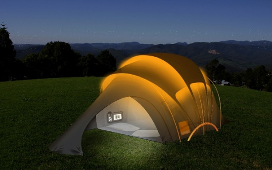 conceptual tent