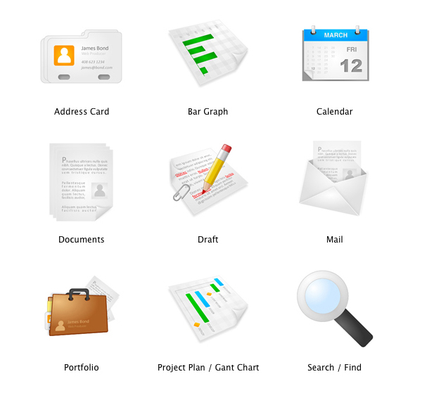 Project Icon Set