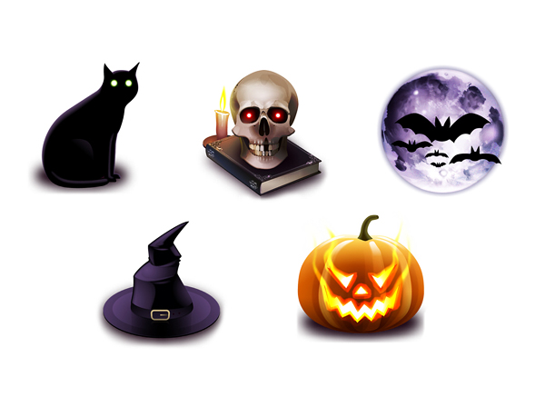 Hallowen icons