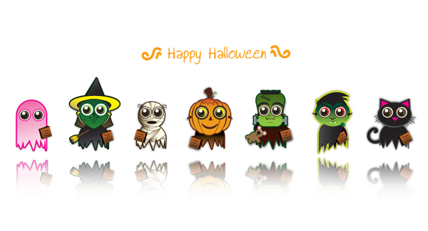 Halloween icons