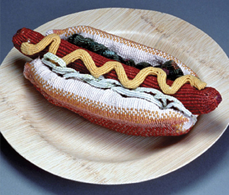 Knitted Food by Ed Bing Lee