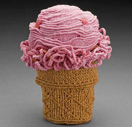 Knitted Food by Ed Bing Lee
