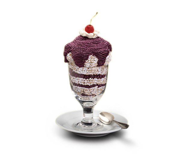 Knitted Food by Ed Bing Lee