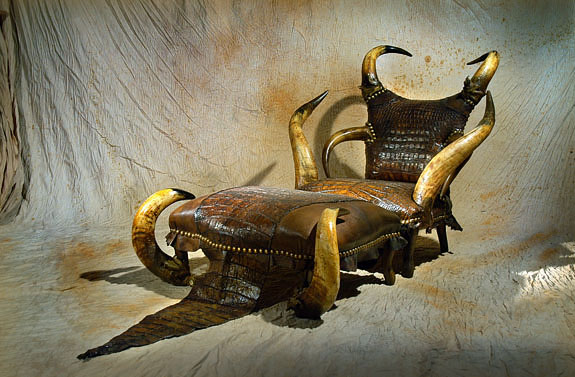 Horned Furniture from Michel Haillard