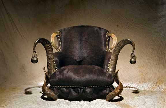 Horned Furniture from Michel Haillard