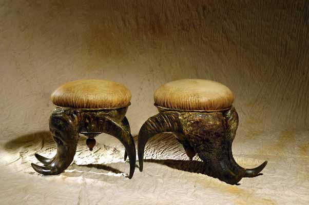 Horned Furniture from Michel Haillard