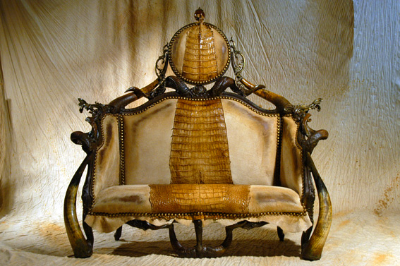 Horned Furniture from Michel Haillard