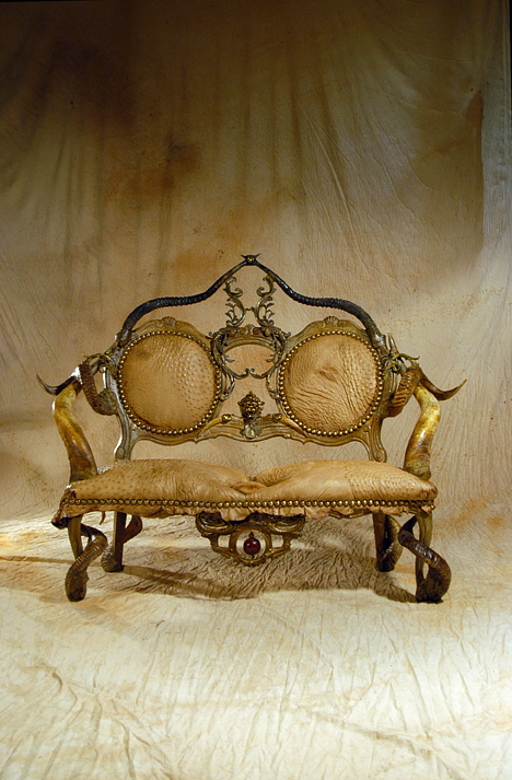Horned Furniture from Michel Haillard