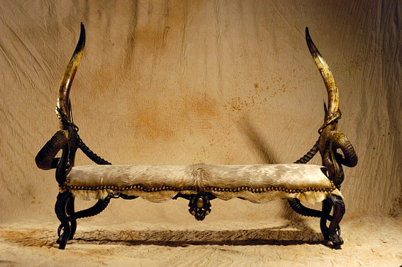 Horned Furniture from Michel Haillard