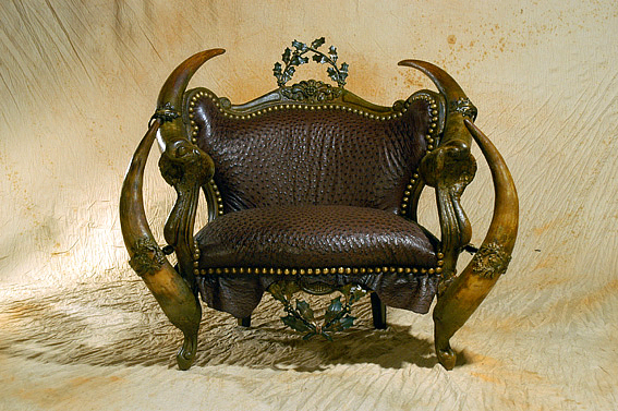 Horned Furniture from Michel Haillard