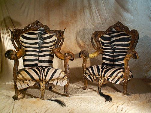 Horned Furniture from Michel Haillard