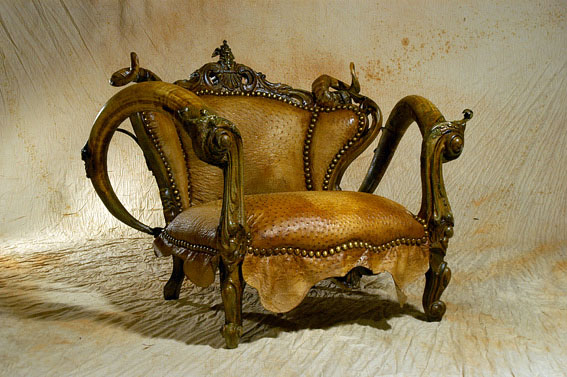 Horned Furniture from Michel Haillard