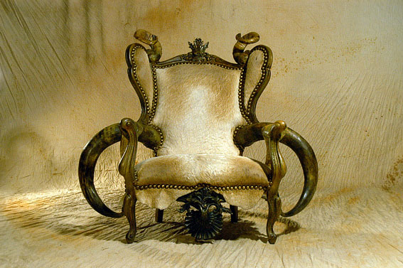 Horned Furniture from Michel Haillard