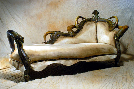 Horned Furniture from Michel Haillard
