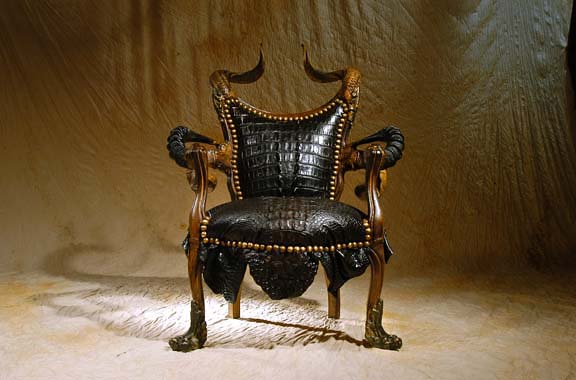 Horned Furniture from Michel Haillard
