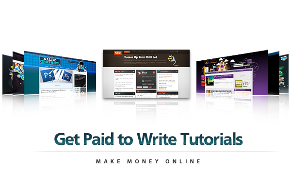 get paid to write tutorials