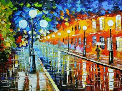 Bright and Positive Paintings by Leonid Afremov